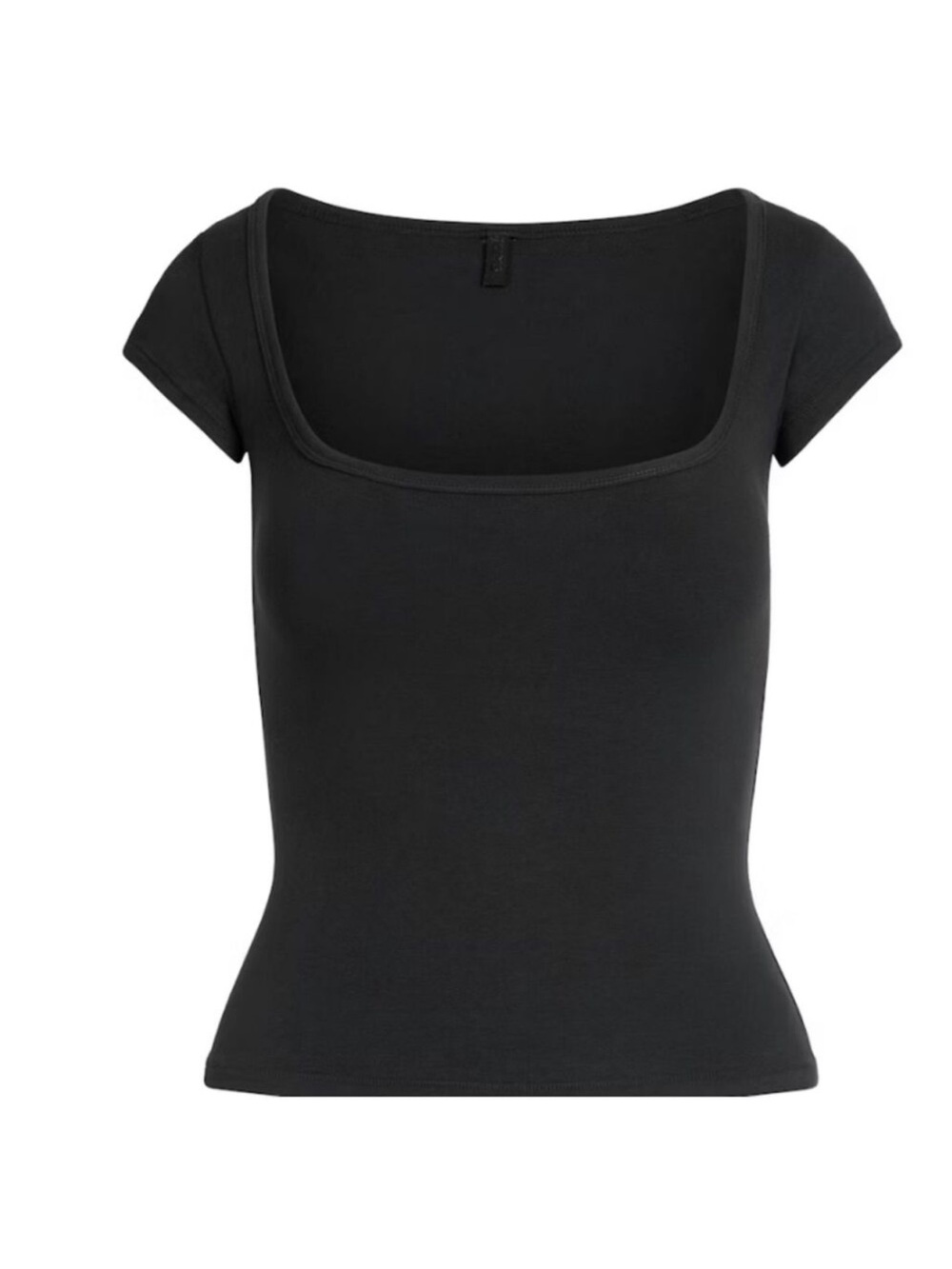 SKIMS Cotton Jersey Short Sleeve Scoop Neck Tee SS-STT-8025W - NWT Small - Picture 2 of 7